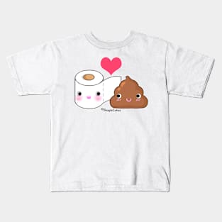 BFF Toilet Paper & Poop Kids T-Shirt